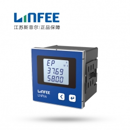 領菲（LINFEE）  多功能表 顯示三相電壓電流 LNF66 AC100V 5A-3P3W